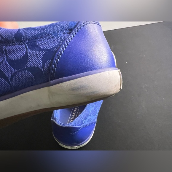 Royal Blue Coach Sneakers - Picture 9 of 10